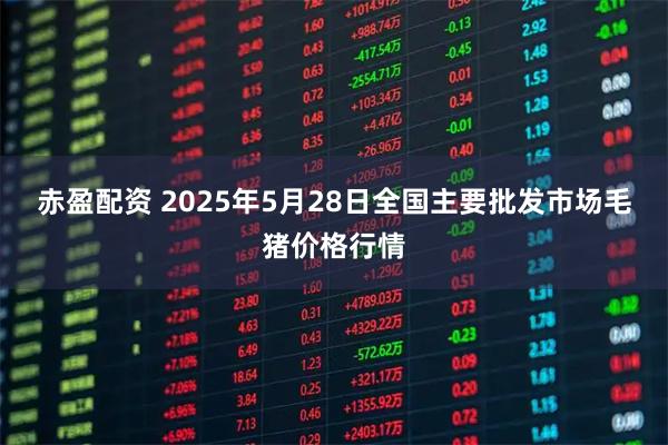赤盈配资 2025年5月28日全国主要批发市场毛猪价格行情